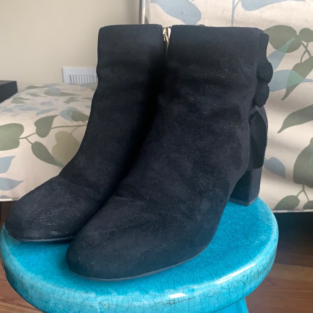 Black ankle boots